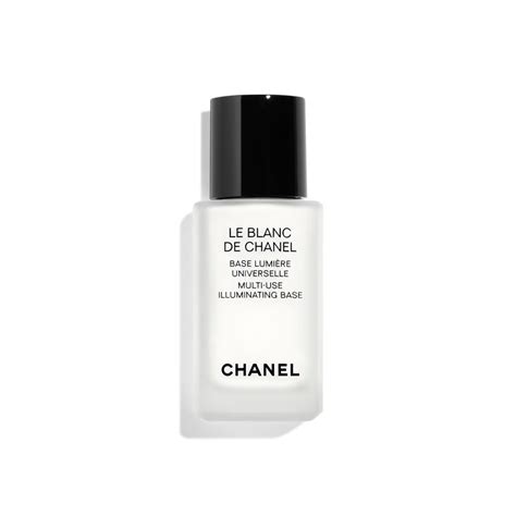 base de teint eclaircissante chanel|LE BLANC DE CHANEL BASE LUMIÈRE UNIVERSELLE.